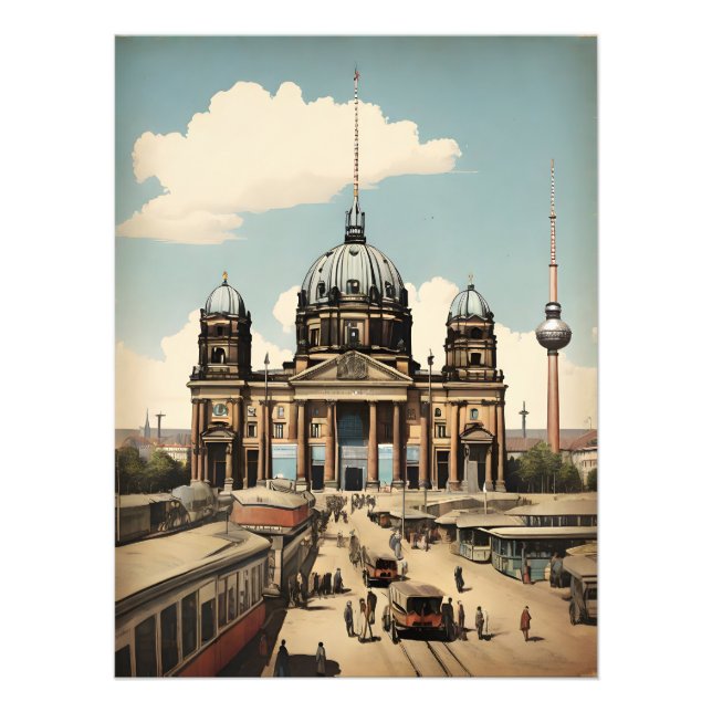 Berlin vintage poster (Front)