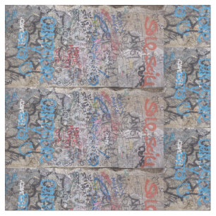 Berlin Wall Fabric