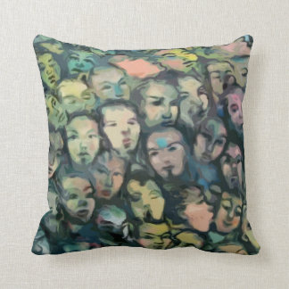 Berlin Wall Graffiti American MoJo Pillow