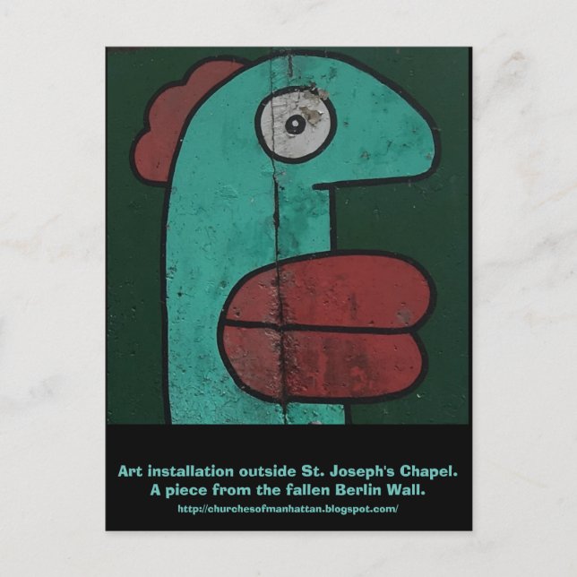 Berlin Wall image Postcard (Front)