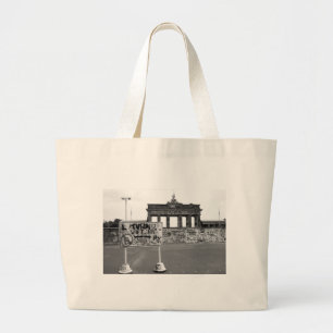 Berlin Wall Large Tote Bag