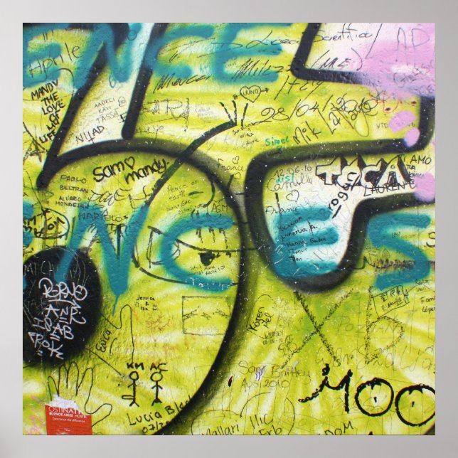 Berlin Wall Poster (Front)