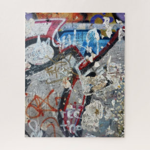 berlin wall remants jigsaw puzzle