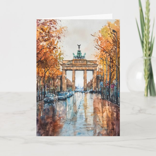 Berlin Watercolor 3 Card (Front)
