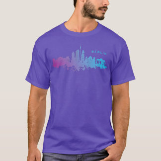 Berlin Watercolor Skyline T-Shirt