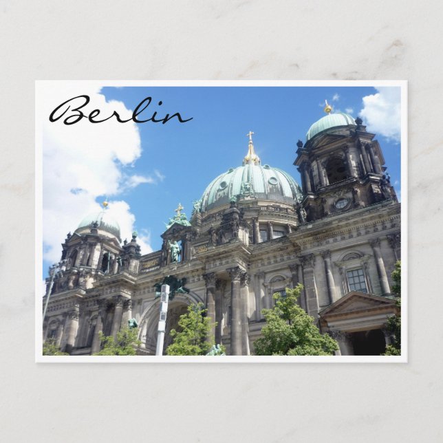 berliner cathredral germany postcard (Front)