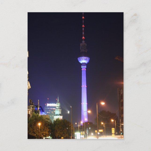 Berliner Fernsehturm Postcard (Front)