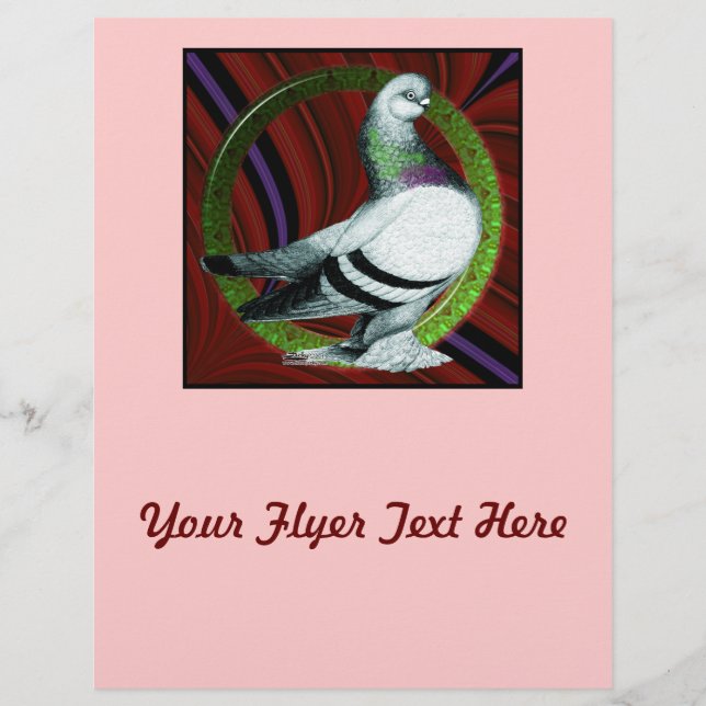 Berliner Pigeon Circle Flyer (Front)
