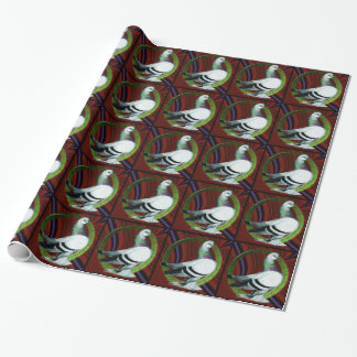 Berliner Pigeon Circle Wrapping Paper