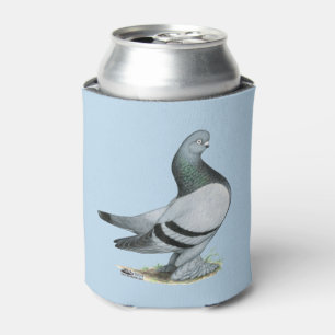 Berliner Tumbler Pigeon Blue Bar Can Cooler