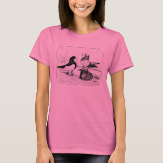 Berliner Tumbler Pigeon Trio 1980 T-Shirt