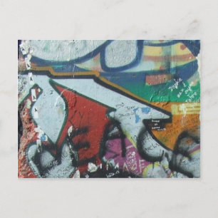 berlinwall design postcard