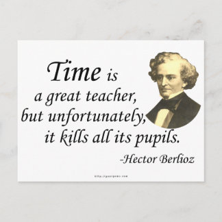 Berlioz on Time Postcard