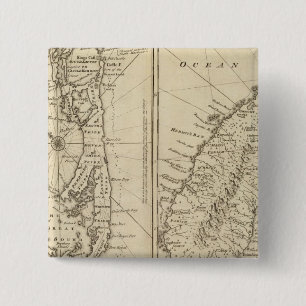 Bermuda 15 Cm Square Badge