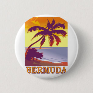 Bermuda 6 Cm Round Badge