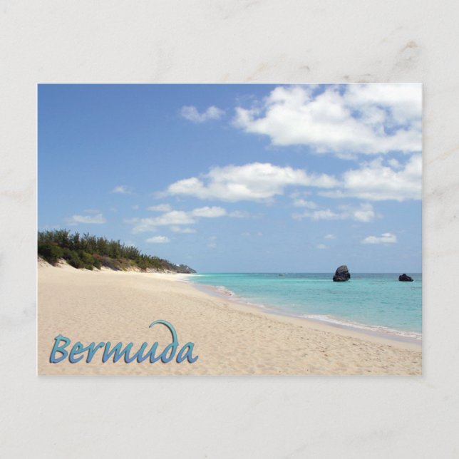Bermuda Beach Postcard (Front)
