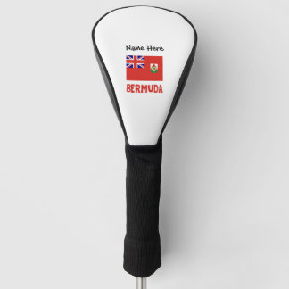 Bermuda Bermudian Flag Personalised Golf Head Cover
