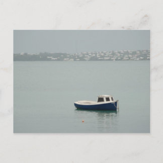Bermuda boat postcard