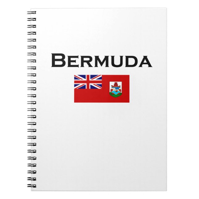 Bermuda Country Flag Light-Colour Notebook (Front)