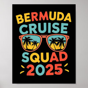 Bermuda Cruise 2025 Vacation Trip Matching Family  Poster