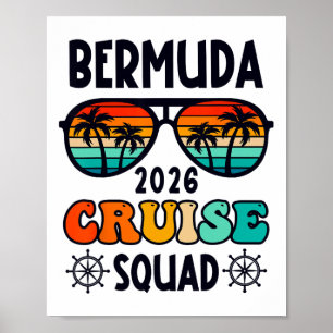 Bermuda Cruise 2026 Vacation Trip Matching Family  Poster
