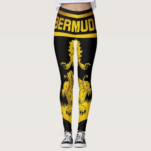 Bermuda Emblem Leggings (Front)