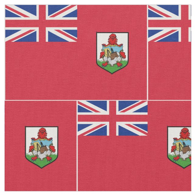 Bermuda Flag Fabric (Close Up)
