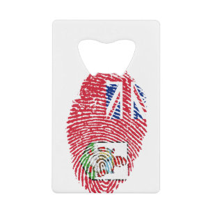 Bermuda Flag Fingerprint Country Pride