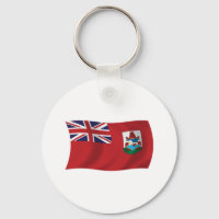 Bermuda Flag Keychain