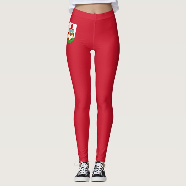 Bermuda flag Leggings (Front)