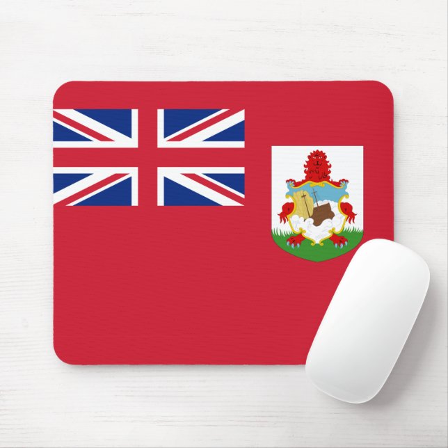 Bermuda flag Mousepad (With Mouse)
