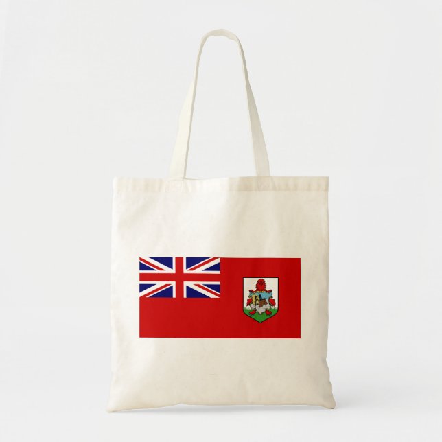 bermuda flag tote bag (Front)