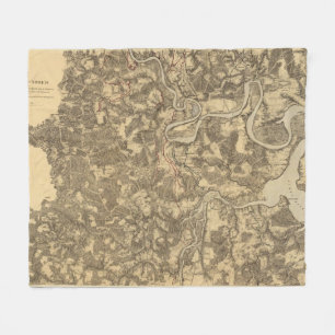 Bermuda Hundred, Virginia Fleece Blanket