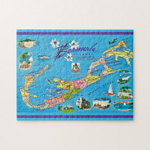 Bermuda Islands 11x14 Jigsaw Puzzle