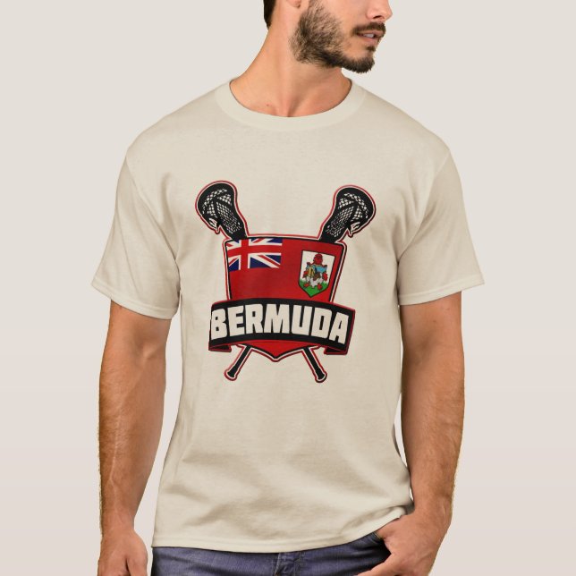 Bermuda Lacrosse Logo Tee (Front)