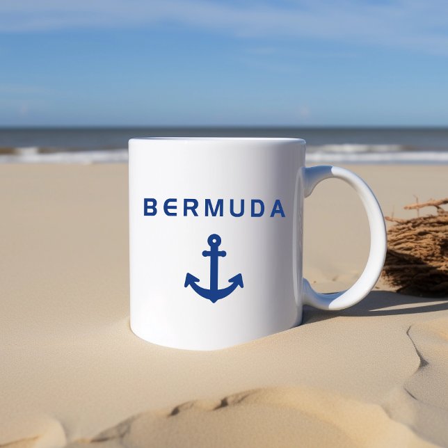 Bermuda Old Anchor for Sailing Light-Colour Coffee Mug (Creator Uploaded)