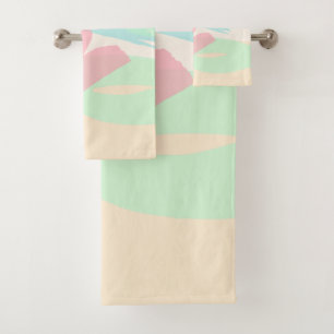 Bermuda Pastels Bath Towel Set