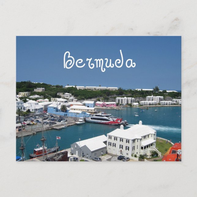 Bermuda! Postcard (Front)