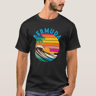 Bermuda Retro 1980s Style Beach T-Shirt