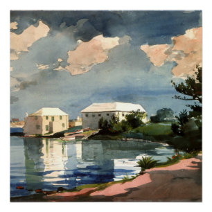 Bermuda, Salt Kettle, fine art Poster