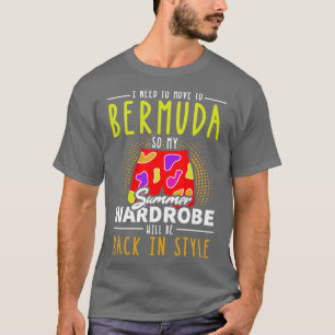 Bermuda Shorts Summer Wardrobe Back in Style T-Shirt