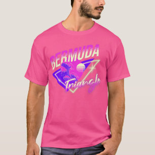 Bermuda Triangle 80s retro neon T-Shirt
