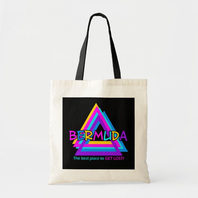 BERMUDA TRIANGLE bag - choose style & colour (Front)