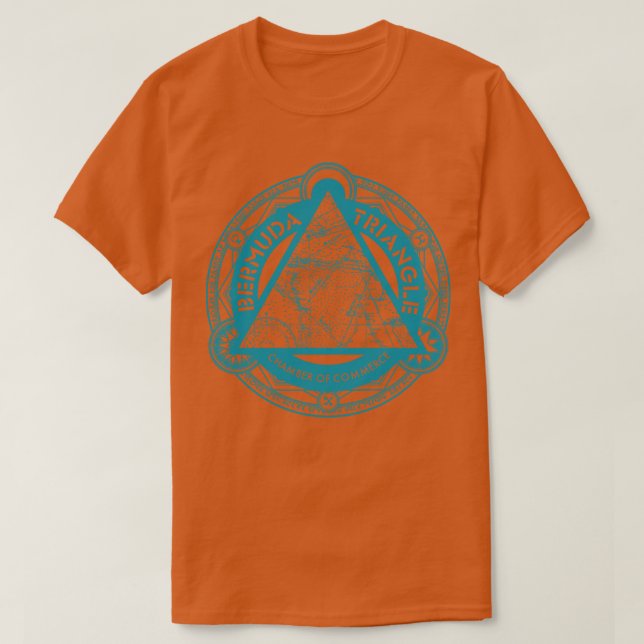 Bermuda Triangle Chamber of Commerce T-Shirt (Design Front)