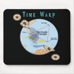 Bermuda Triangle Mouse Pad