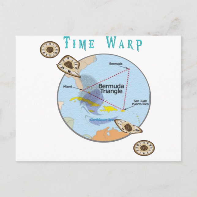 Bermuda Triangle Postcard (Front)