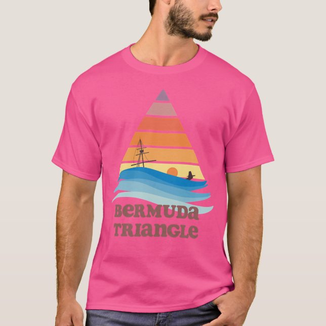 Bermuda Triangle Tourist T-Shirt (Front)