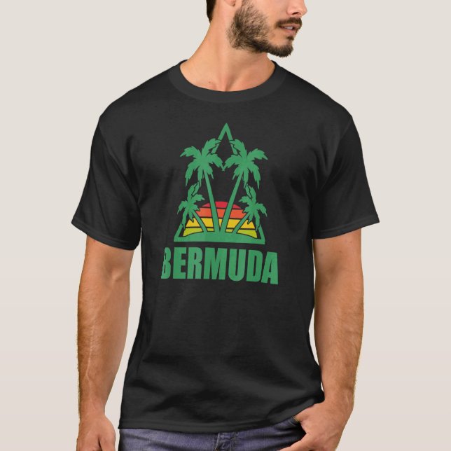 Bermuda Triangle Vacation T-Shirt (Front)