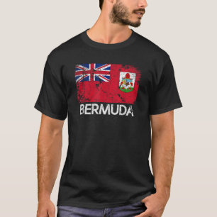 Bermudan Flag T Shirt Vintage Made In Bermuda Gift
