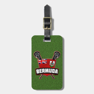 Bermudan Lacrosse Luggage Tag Template